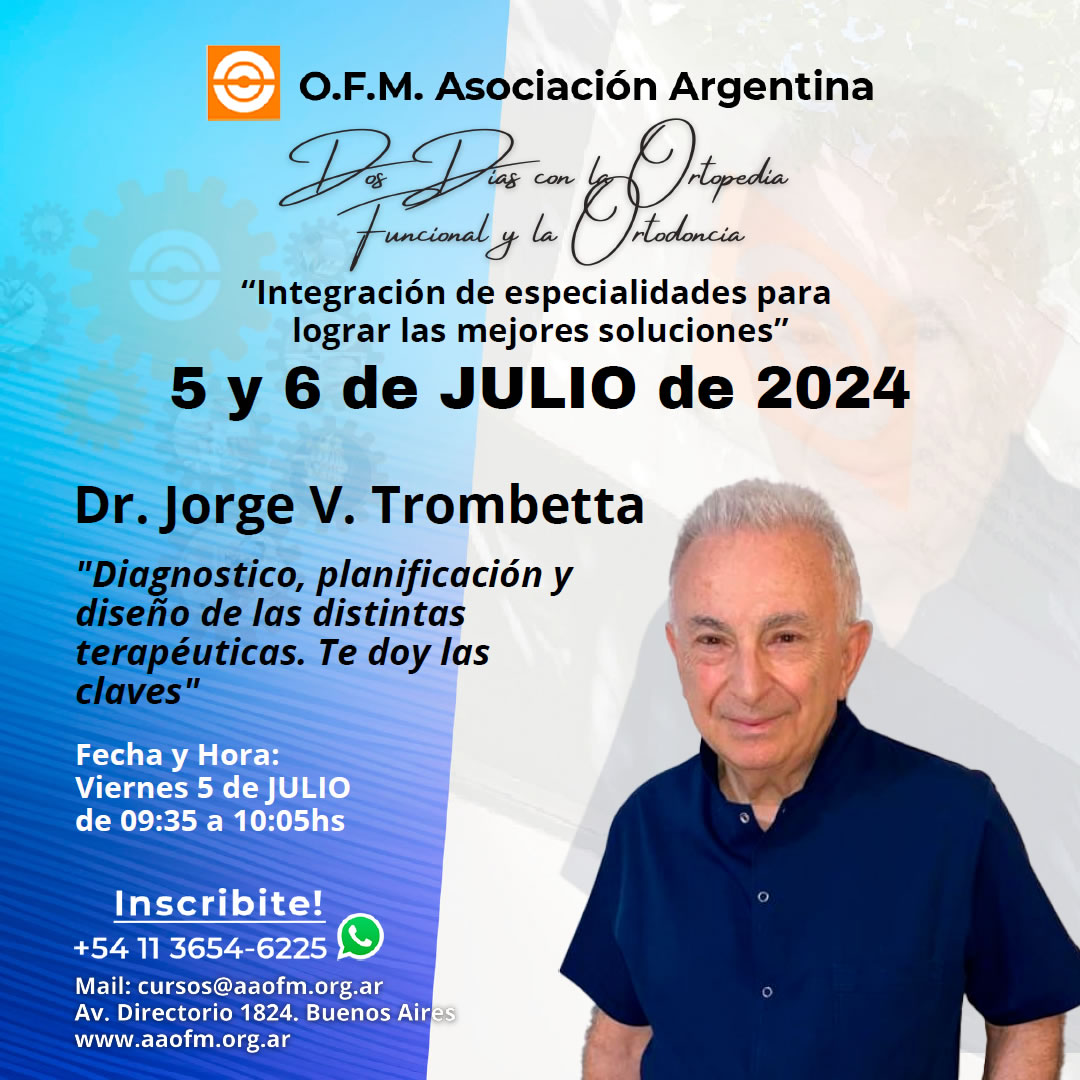 Jornadas 2 Días con La Ortopedia y La Ortodoncia 2024 - Conferencistas