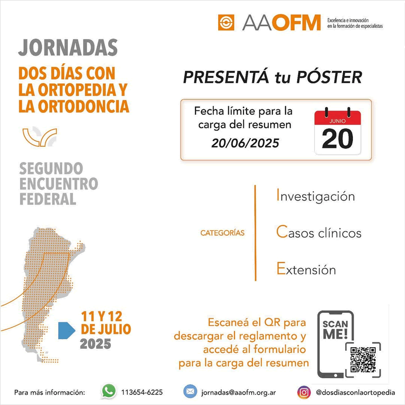 JORNADAS 2 DÍAS CON LA ORTOPEDIA FUNCIONAL Y LA ORTODONCIA 2025 - MESAS REDONDAS