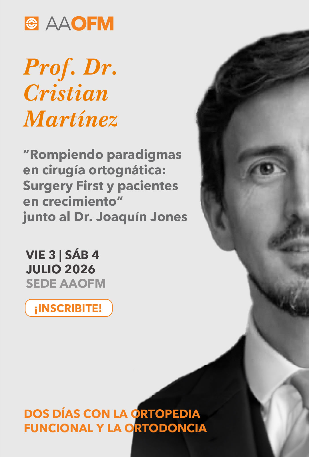Jornadas 2 Días con La Ortopedia y La Ortodoncia 2026 - Talentos