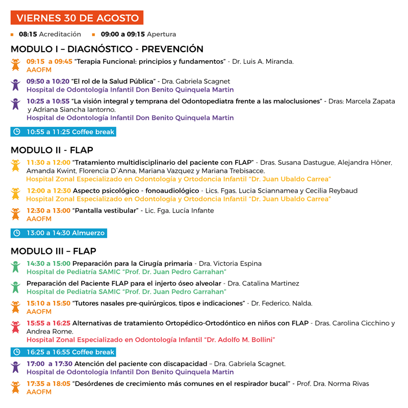 Jornadas 2 Días con La Ortopedia - Viernes 29 y Sábado 30 de Junio de 2019