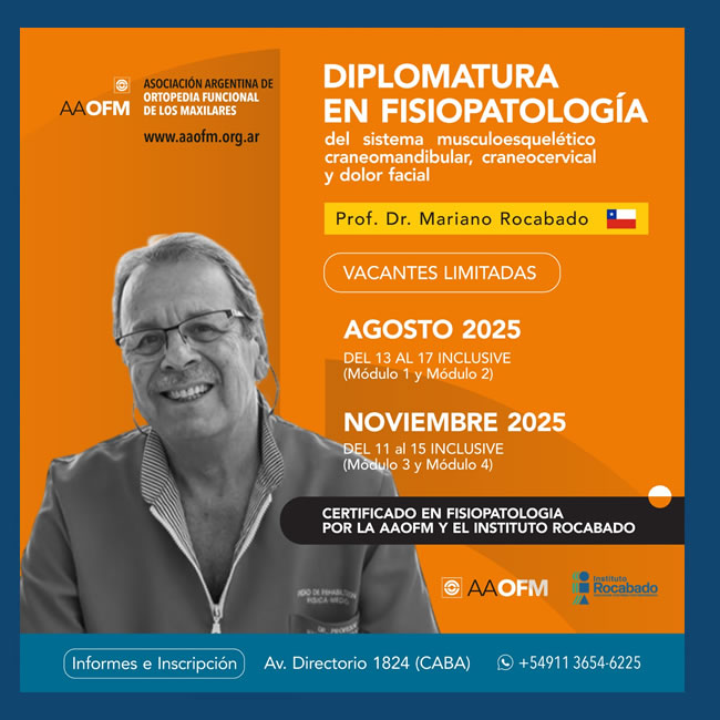 Diplomatura en Fisiopatología - AAOFM - Instituto Rocabado 2025